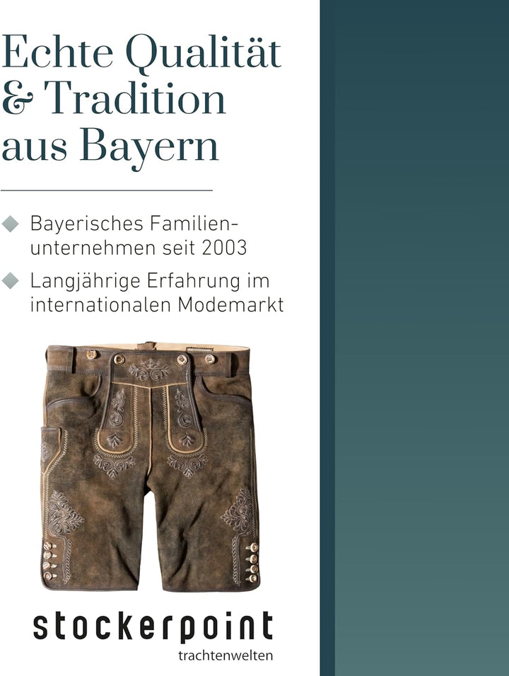 Stockerpoint Herren Hose 44 Bison Gespeckt, 44 Bison Gespeckt