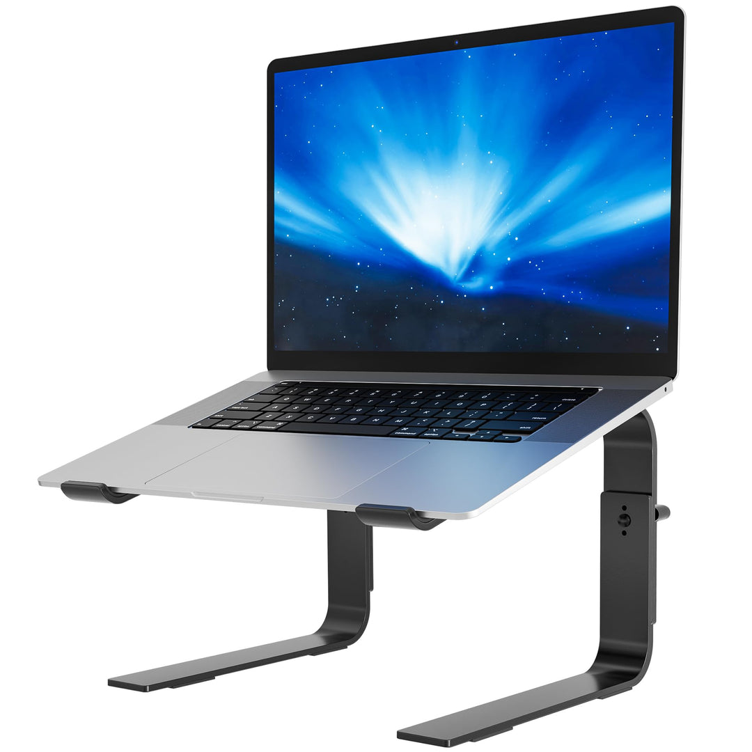 BONTEC Laptop Ständer, Laptop Stand Höhenverstellbar, Ergonomische Laptop Halterung, Kompatibel mit