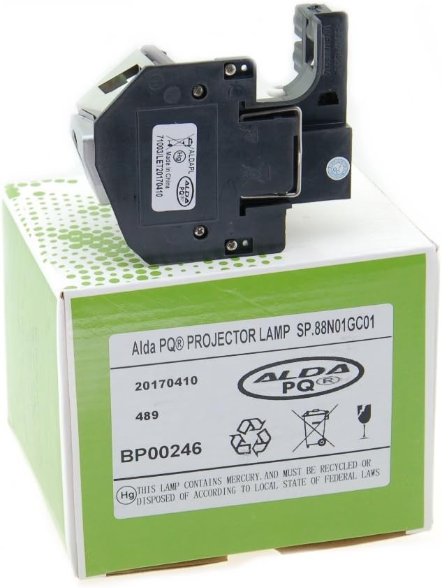 Alda PQ-Premium, Beamerlampe/Ersatzlampe kompatibel mit BL-FS180B, SP.88N01G.C01, BL-FS180C für OPTO