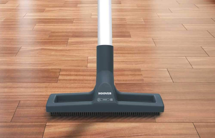 Hoover KHROSS Bodenstaubsauger, Abschleppen ohne Beutel, Schwarz und Grau, Home, 550W