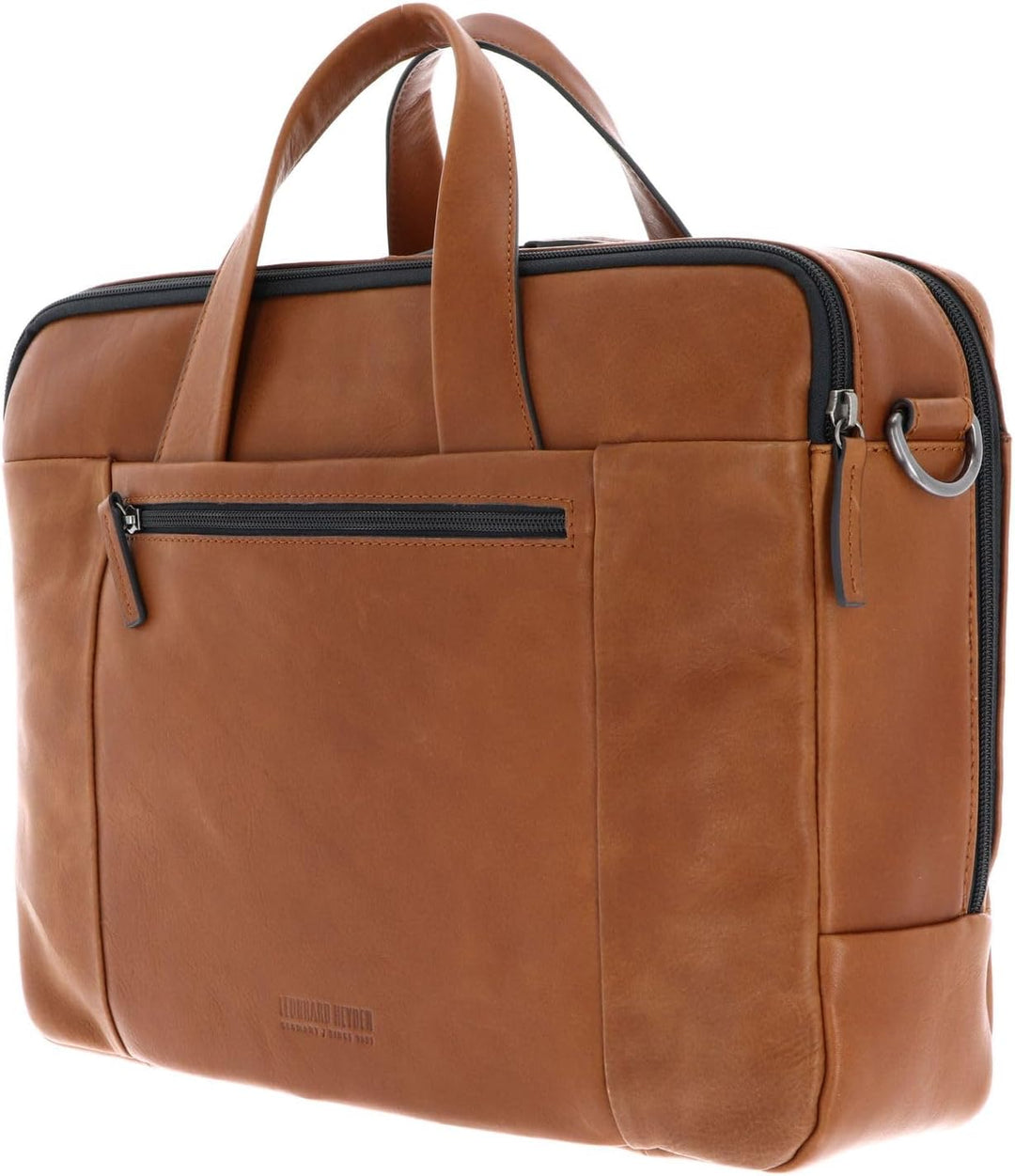 Leonhard Heyden Hamburg - Aktentasche 15" 40 cm Braun, Braun