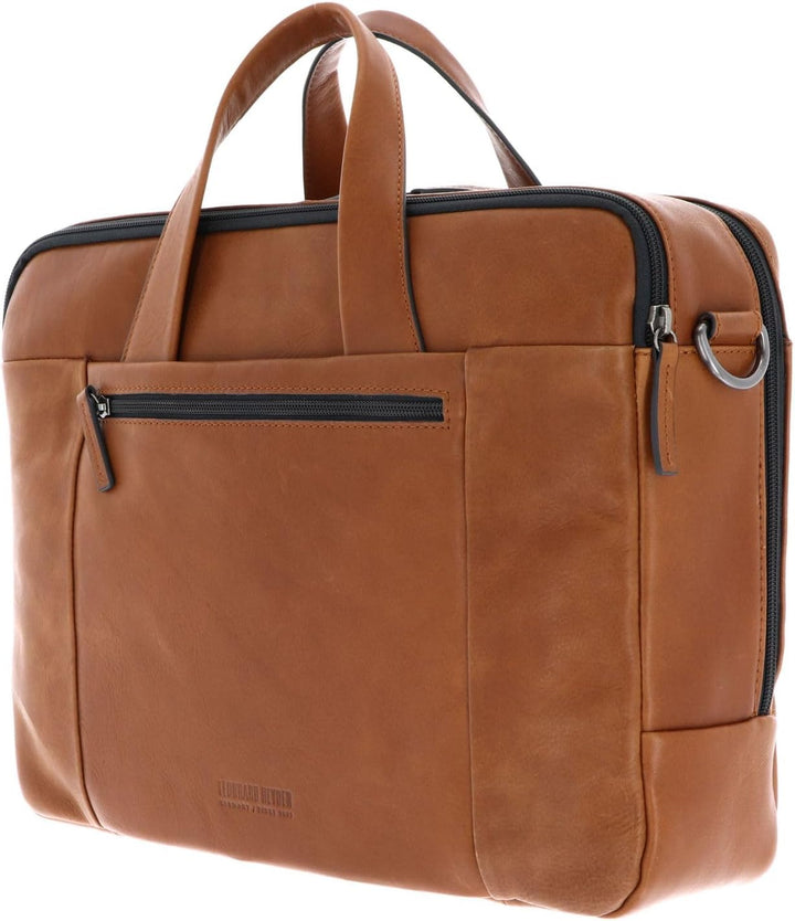 Leonhard Heyden Hamburg - Aktentasche 15" 40 cm Braun, Braun