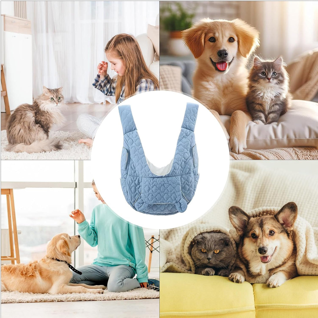 Katzenrucksack,Weiches zubehör Mit Taschen,Kleine Hunde Trage Rucksack Und Reisetasche - Für Welpe K