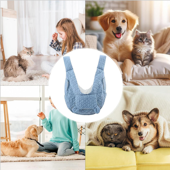 Katzenrucksack,Weiches zubehör Mit Taschen,Kleine Hunde Trage Rucksack Und Reisetasche - Für Welpe K