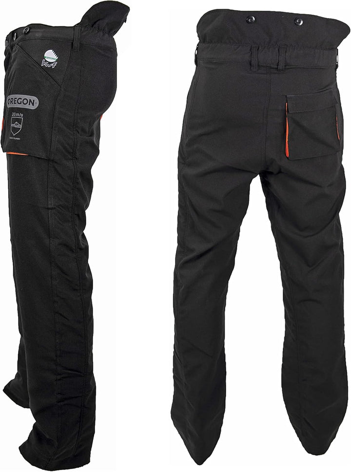Oregon Yukon Kettensägen-Schnittschutzhose - Typ A Schutz (XL) Latzhose XL, Latzhose XL
