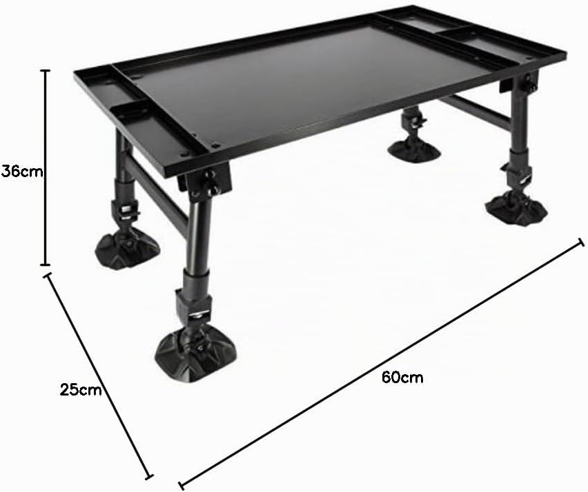 NGT Unisex Fo Bivvytable gross Dynamic Karpfen Angeln Zelt Tisch Erweiterbarer Schutzblech Fuss, Grü