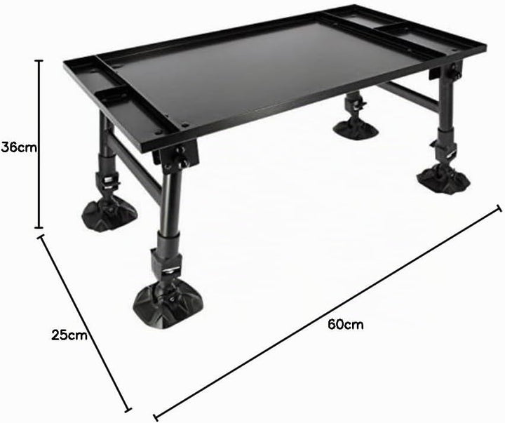 NGT Unisex Fo Bivvytable gross Dynamic Karpfen Angeln Zelt Tisch Erweiterbarer Schutzblech Fuss, Grü
