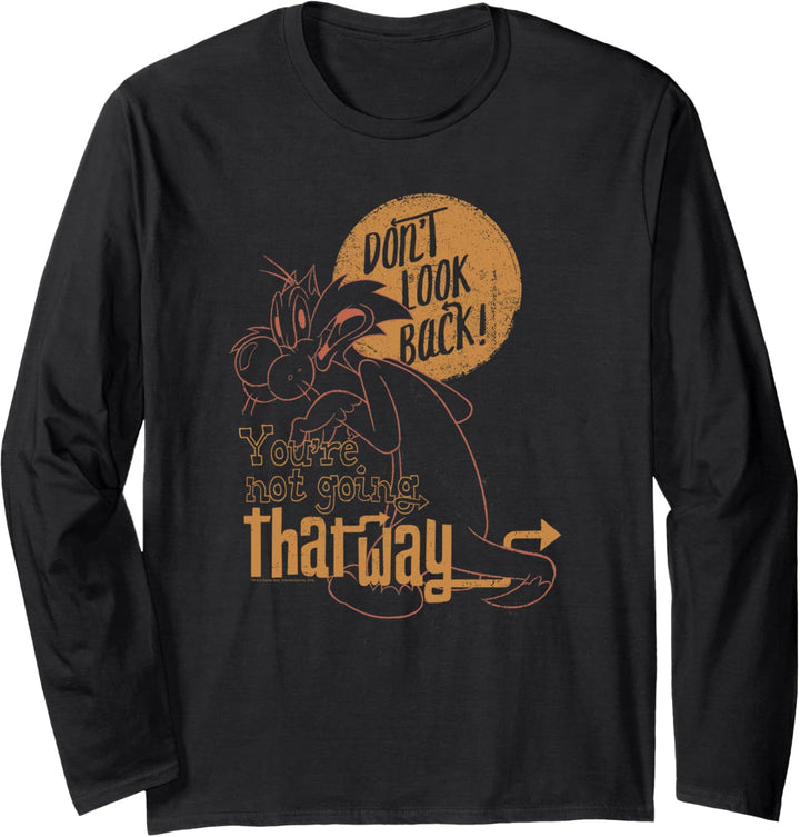 Looney Tunes Sylvester Don't Look Back Langarmshirt