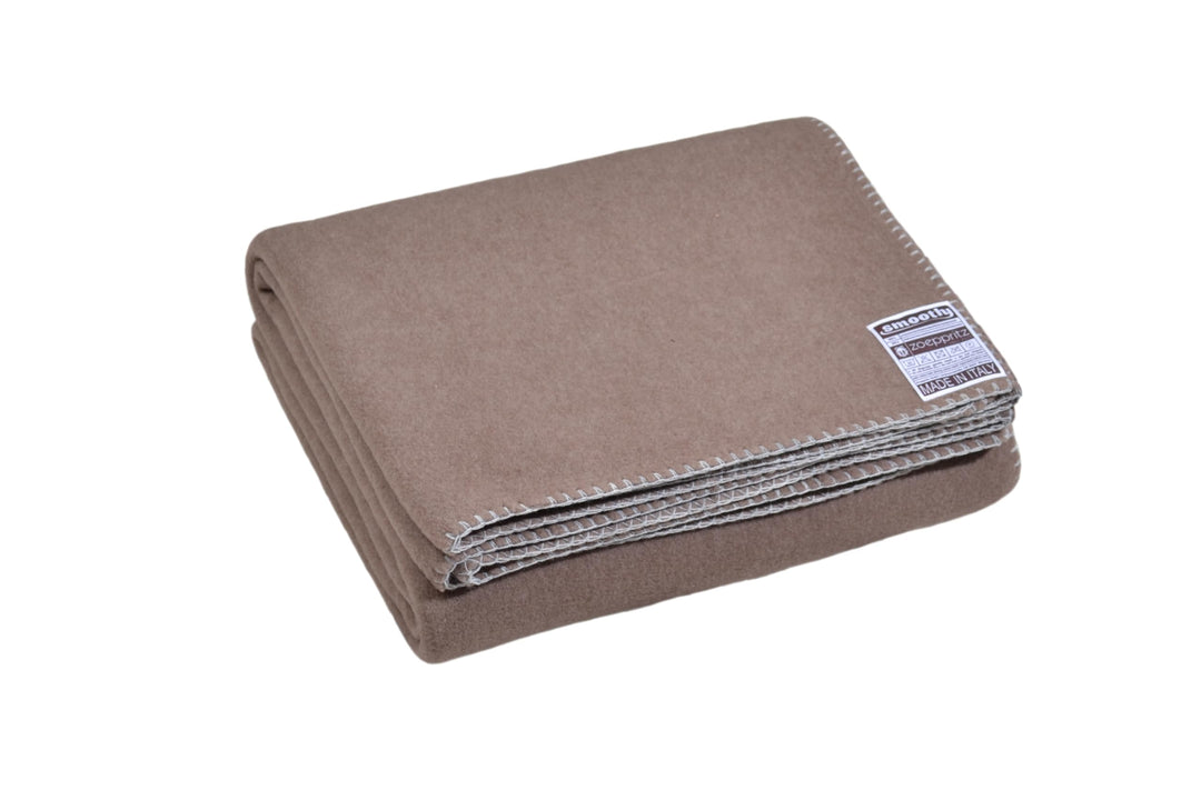 Zoeppritz since 1828 Smoothy Fleece-Decke – Flauschige Kuscheldecke aus Polarfleece - vegan – 140x19