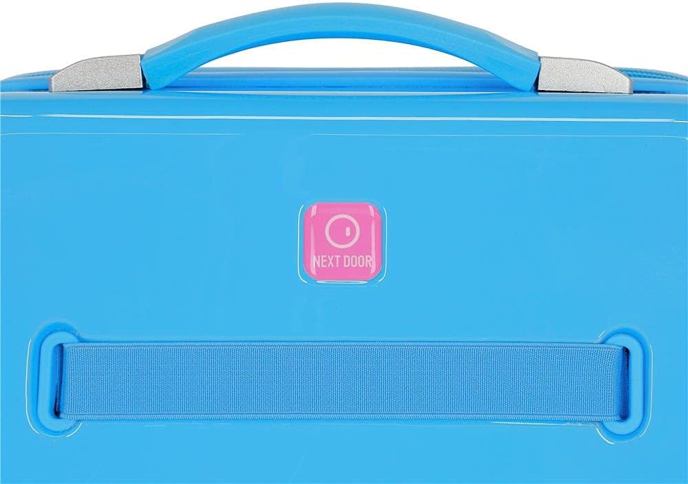 Disney Super Helpers Kulturbeutel, anpassbar, mit Umhängetasche, 29 x 21 x 15 cm Blau, Blau