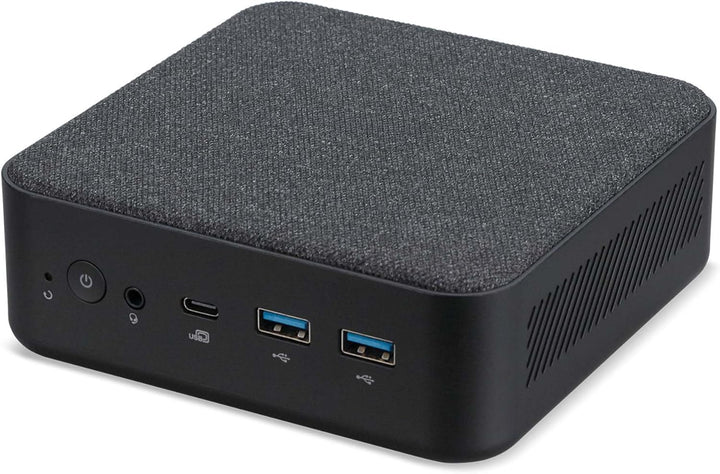 Acer Veriton NUC | N100 | RAM: 8GB | SSD: 250GB | Mini PC | Schwarz | Stoffdeckel | Windows 11 Pro |
