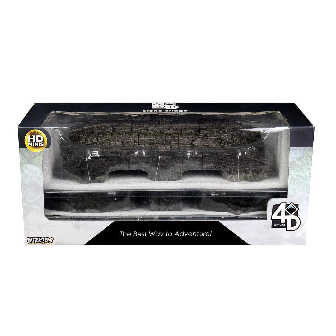 WizKids, 4D Settings: Stone Bridge, Accessory, 1 + Players, Ages 12+, 30 to 60 Minute Playing Time
