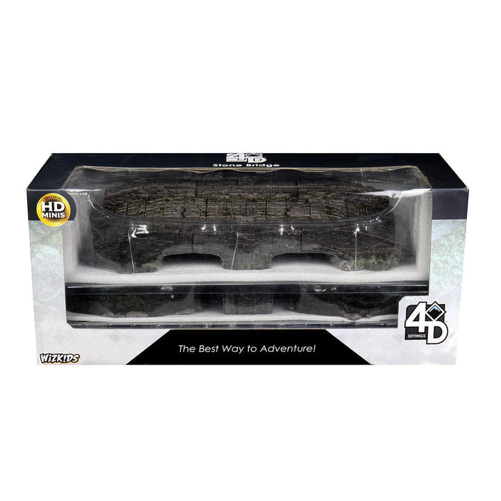 WizKids, 4D Settings: Stone Bridge, Accessory, 1 + Players, Ages 12+, 30 to 60 Minute Playing Time