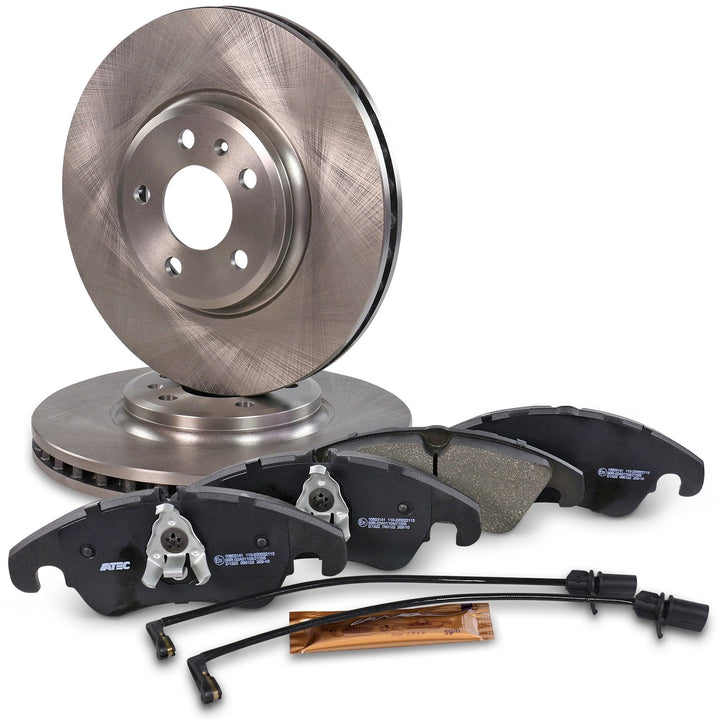 Bremsenset Vorderachse inkl. Bremsscheiben Belüftet Ø 320 mm + Bremsbeläge Vorne, Passend für AUDI A