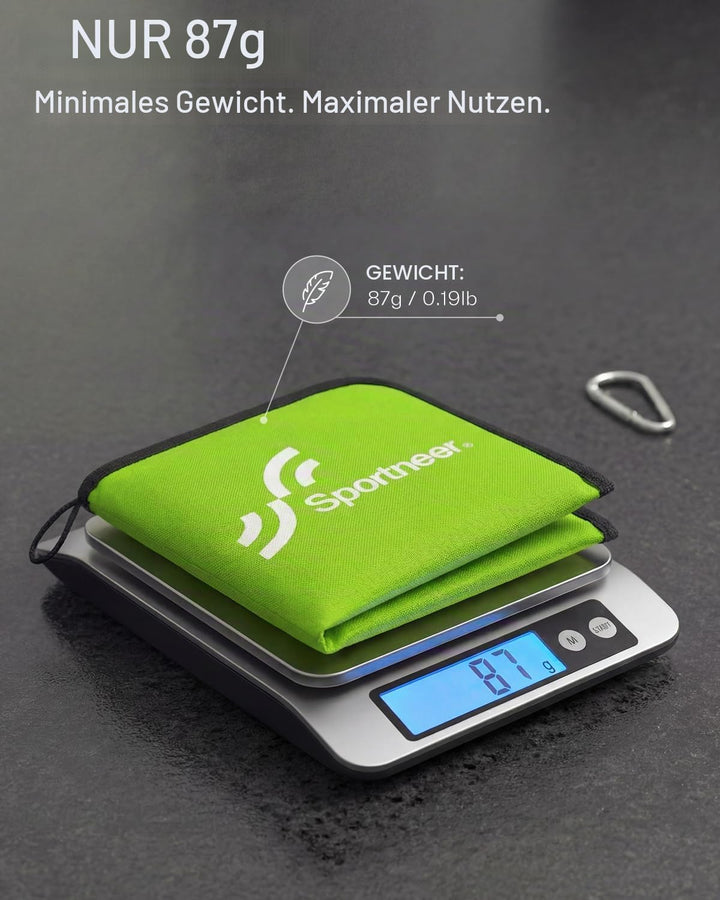 Sportneer Sitzkissen Outdoor, Sitzunterlage Outdoor Wasserdicht Oxford-Stoff Thermo Sitzkissen Faltb