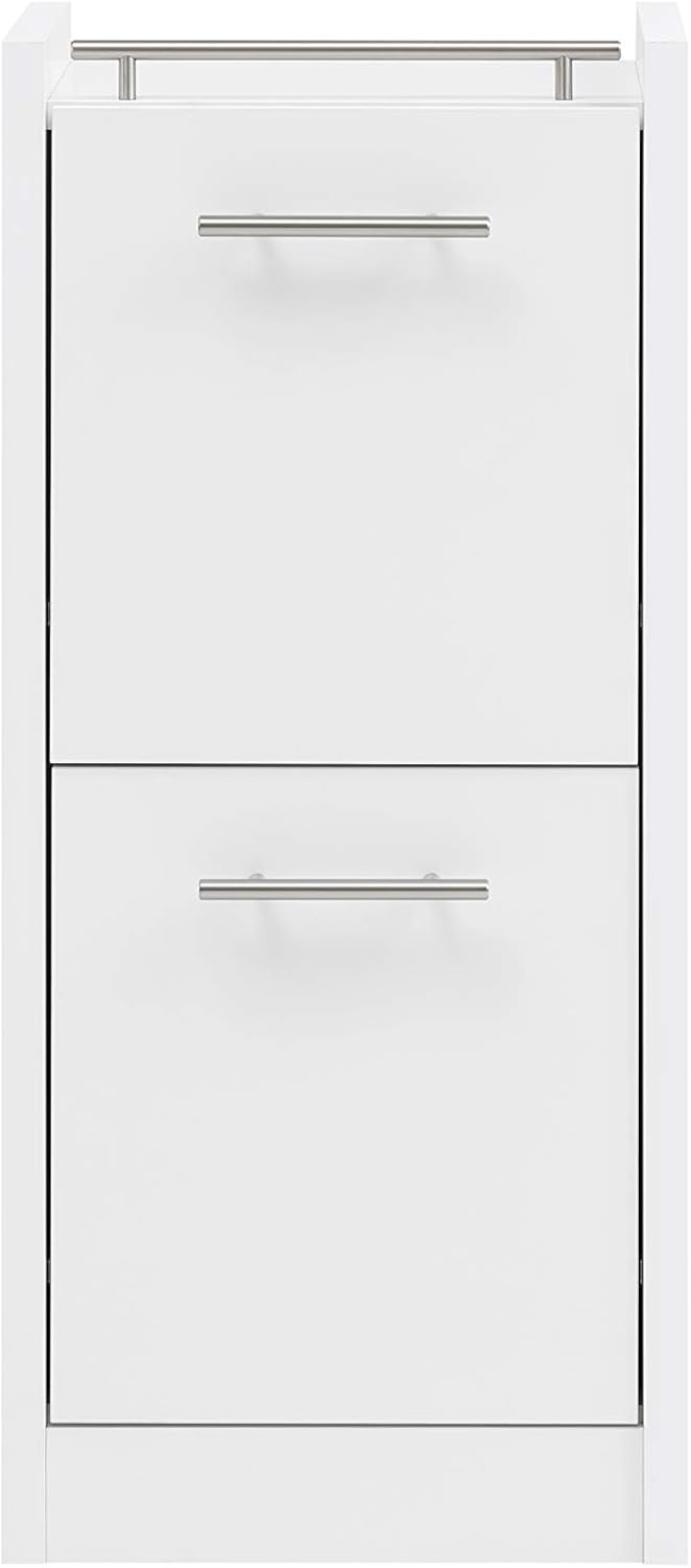 Schildmeyer Unterschrank 147454 Trient, 38 x 35 x 84 cm, weiss matt, Weiß Matt