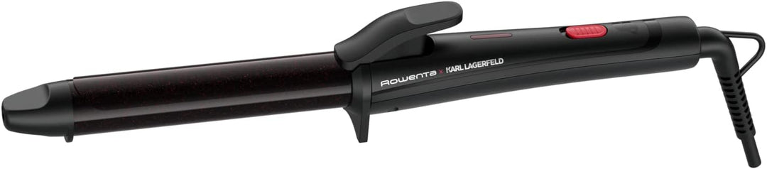Rowenta x Karl Lagerfeld CF321L Lockenstab | 25 mm | Keratin & Schein-Beschichtung | natürlich wirke