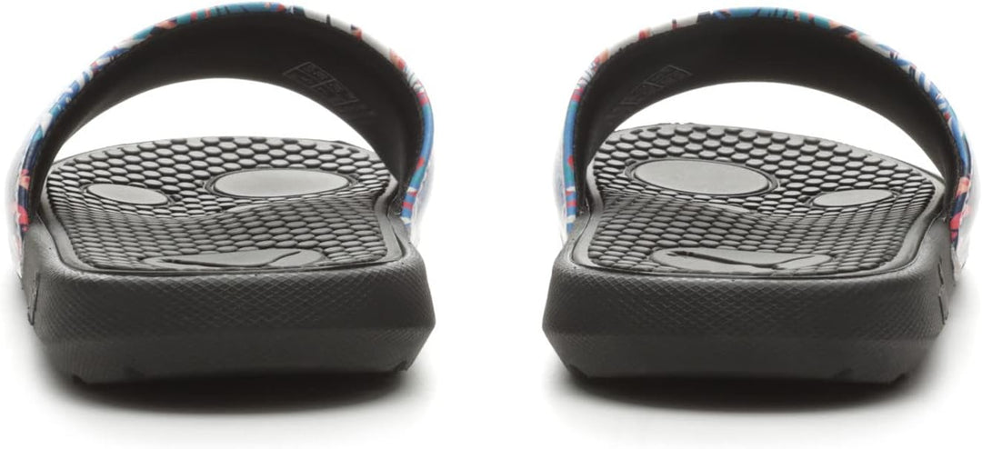 PUMA Damen Cool Cat 2.0 Aop WnsSchiebe-Sandalen 36 EU Island Daze Schwarz Ozean Div, 36 EU Island Da