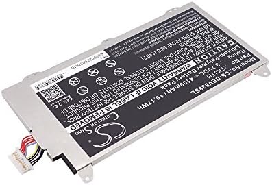 CS-DEV838SL Akkus 4100mAh Kompatibel mit [Dell] Venue 8 Pro (3845) Tablet, Venue 8 Pro 3845, Venue 8