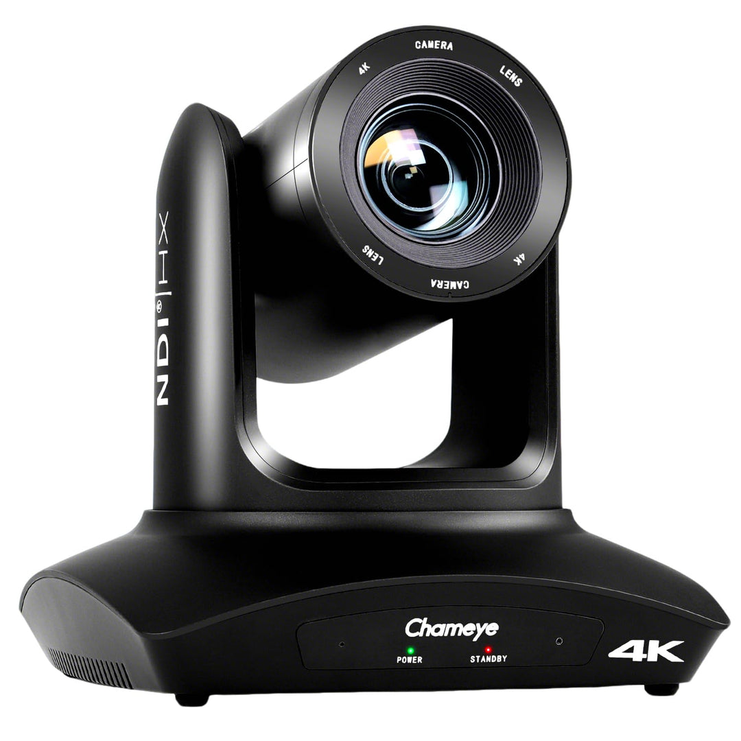Chameye 4K PTZ Kamera NDI HX KI-Tracking 20x Optischer Zoom, mit HDMI/USB3.0/LAN(PoE), für LIve-Gott
