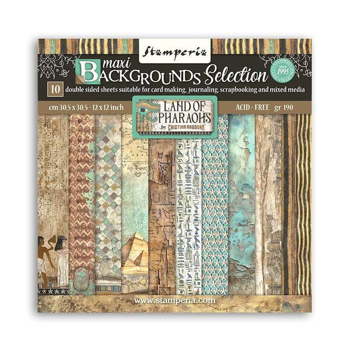 Stamperia - Scrapbook Paper Pad for Scrapbooking, Albums, Cards, Bullet Journals, and More, Acid Fre