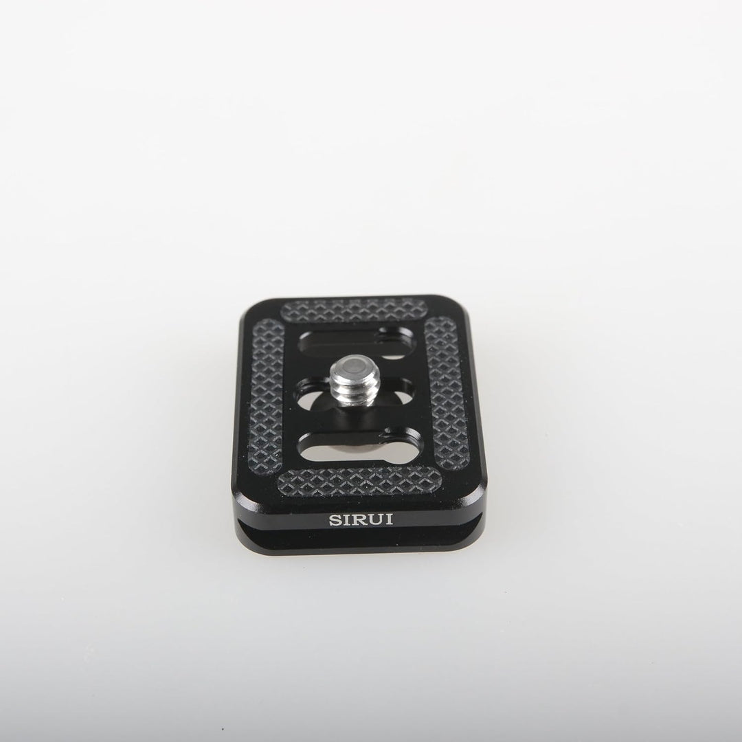 SIRUI TY-C10 Schnellwechselplatte (Alu, 1/4", 30x38mm, 15g, für C- und CX-Serie und Arca-Swiss) schw