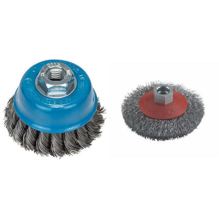 Bosch Professional Topfbürste Stahl gezopfter Draht für Winkelschleifer (Ø 75 mm) & Professional Zub