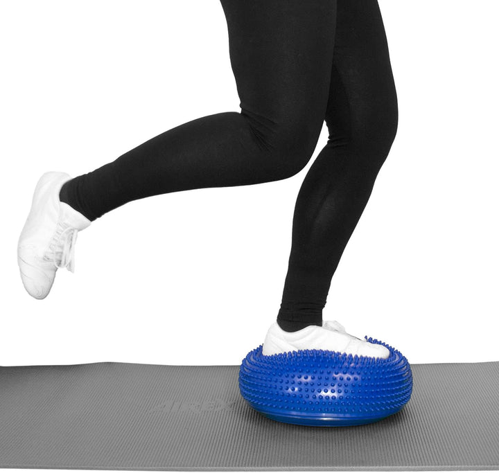2er-SET | TheraPIE Sensorik XXL Balance Igel | Grosser Gymnastik Igel | Igelball | Ø ca. 34 cm | INK