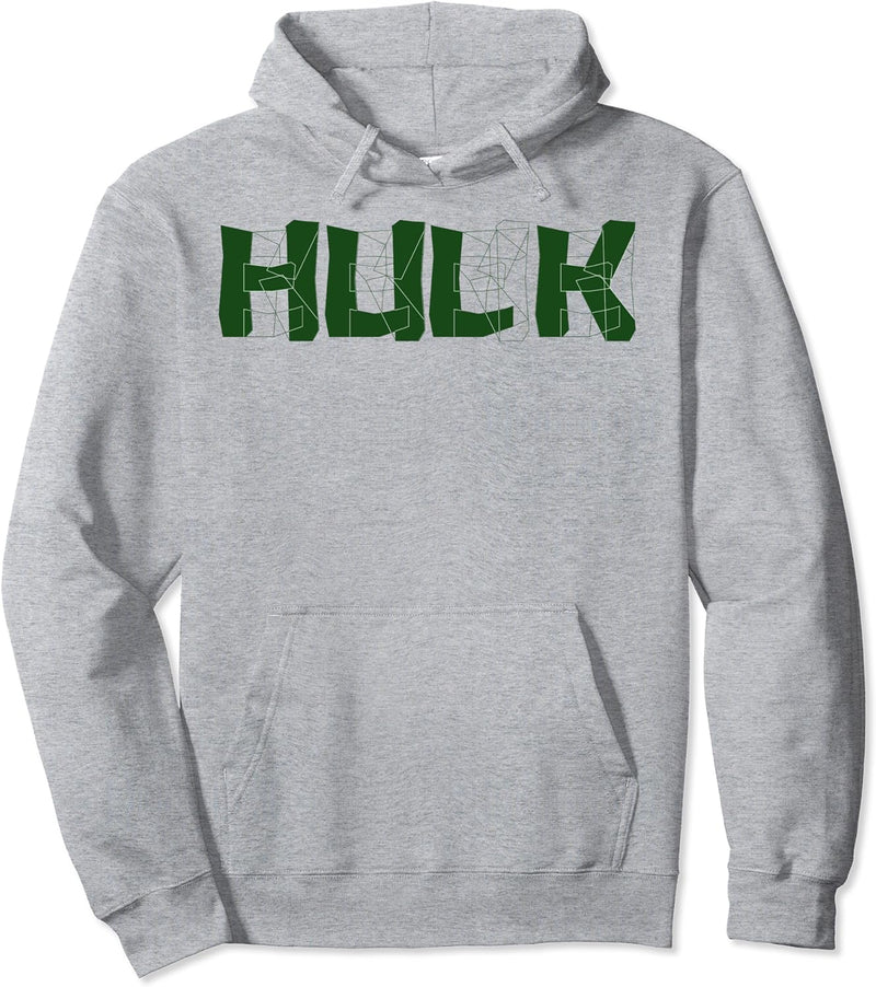 Marvel Avengers Hulk Wire Text Pullover Hoodie