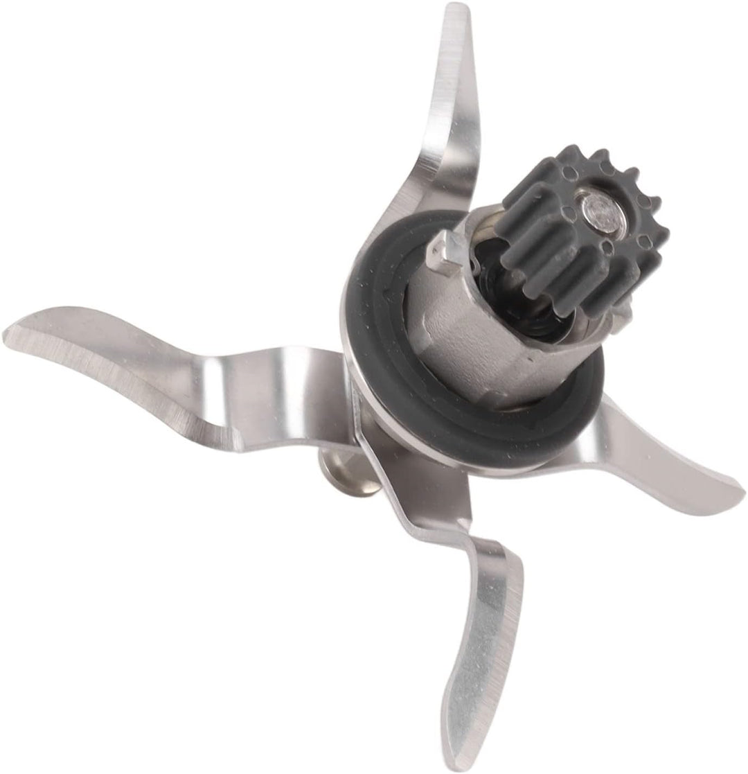 Focket Mixerklinge für 1.0, 4 Lamellen, 12 Zähne, Edelstahl-Mixer-Ersatzteil, Strapazierfähige, Rost