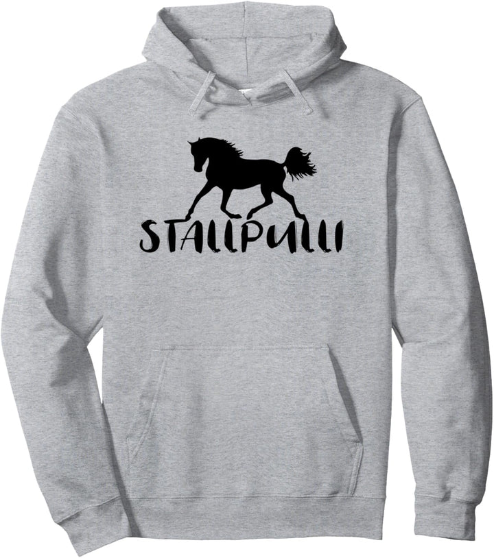 Stallpulli Pferd Reiten Reitstall Reiterhof Geschenk Lustig Pullover Hoodie