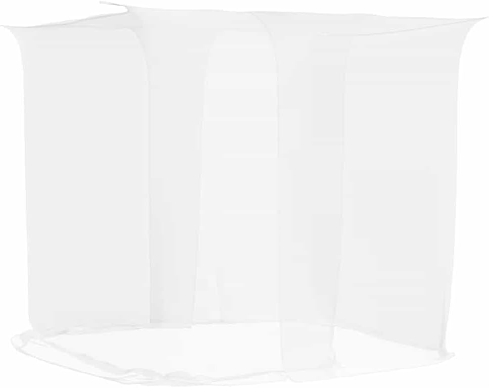 vidaXL Moskitonetz zum Aufhängen 156 Mesh Weiss 220x200x210 cm, Bett Moskitonetz, Moskito Netz, Inse