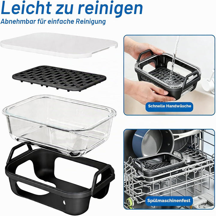 Auflaufform Airfryer für Ninja Heissluftfritteuse AF400EU/DZ400EU/AF500EU/COSORI Heissluftfritteuse