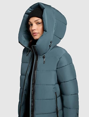 khujo - Damen - Wintermantel - Jilias 5 Steppmantel Winterjacke XS DIM-BLUE, XS DIM-BLUE