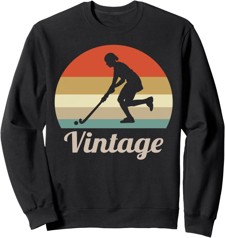 Feldhockey Fieldhockey Hockey Hallenhockey Vintage Retro Sweatshirt