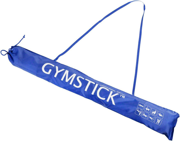 Gymstick Gymnastik Stab, Fitness, Widerstand inkl. Tragetasche, Mittel, Blau