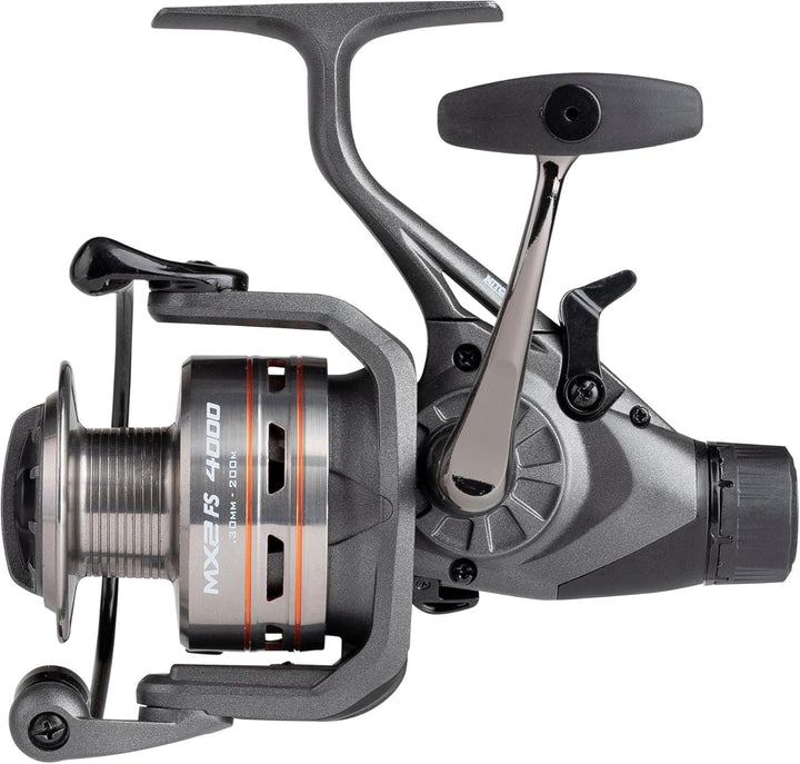 Mitchell MX2 FS Freilauf-Angelrolle mit Baitrunner System– Aluminiumspule – Friedfisch- und Karpfena