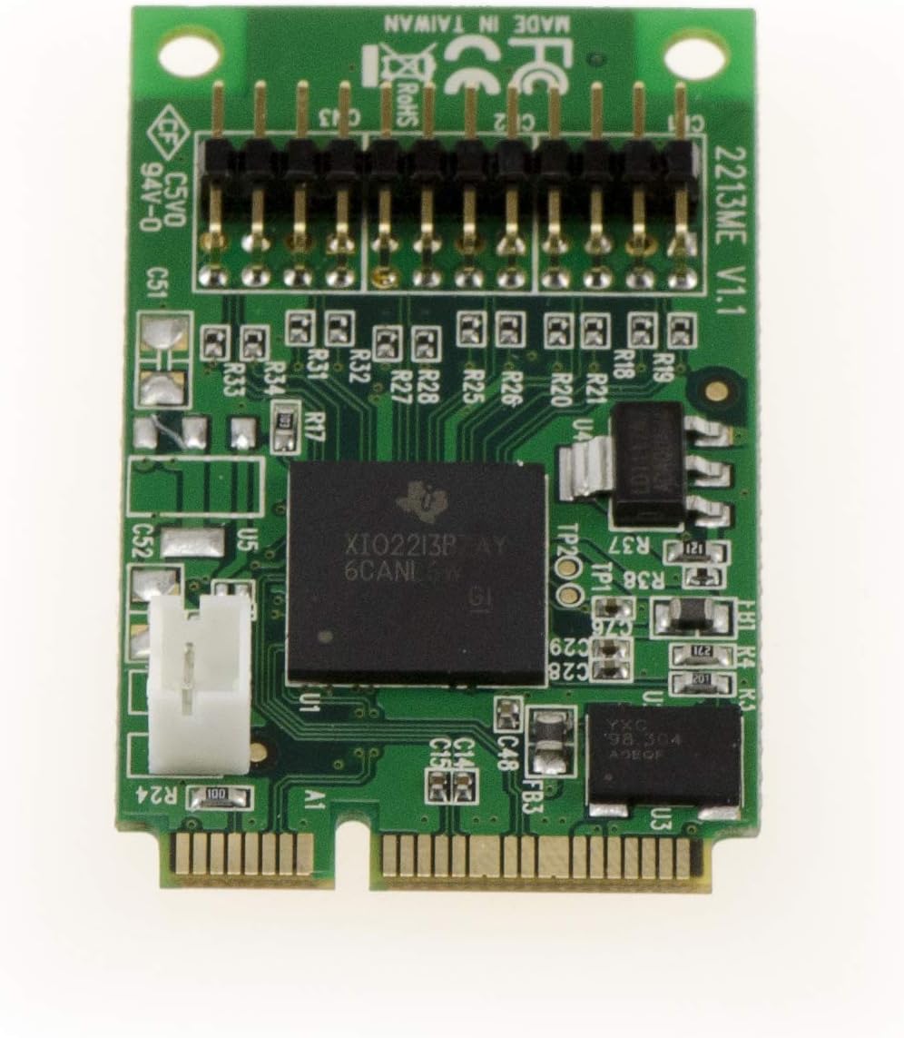 KALEA-INFORMATIQUE Mini PCIe Firewire 800 und 400 IEEE1394A und IEEE1394B Controller Karte auf mPCIe