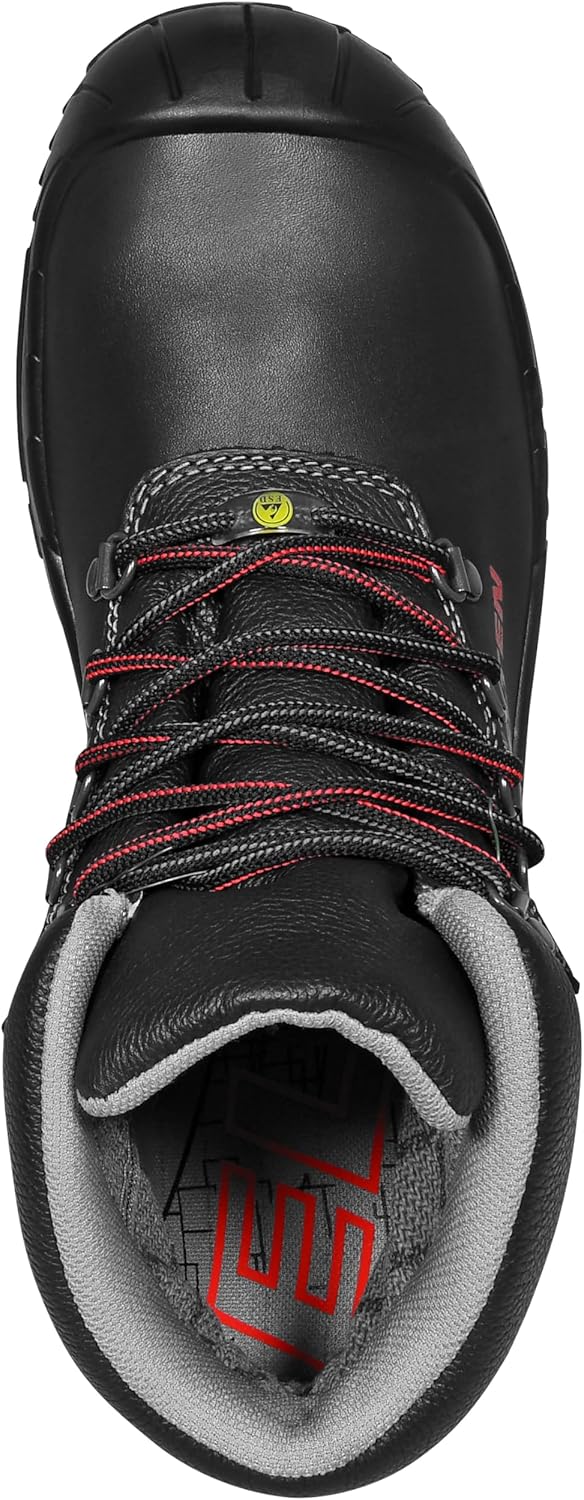 ELTEN Sicherheitsschuhe RENZO GTX XXW Mid ESD S3, Herren, leicht, schwarz, Stahlkappe - Grösse 36 36