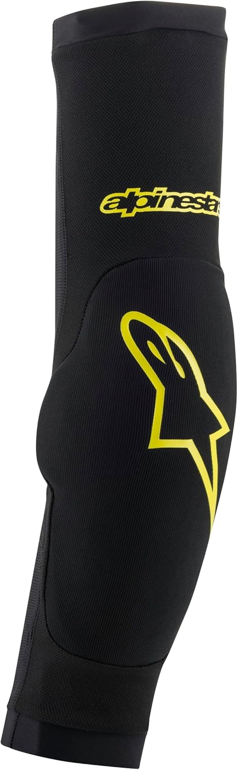 Alpinestars Herren Paragon Plus Ellenbogenschoner Ellenbogenprotektoren Schwarz Acid Yellow S, Schwa