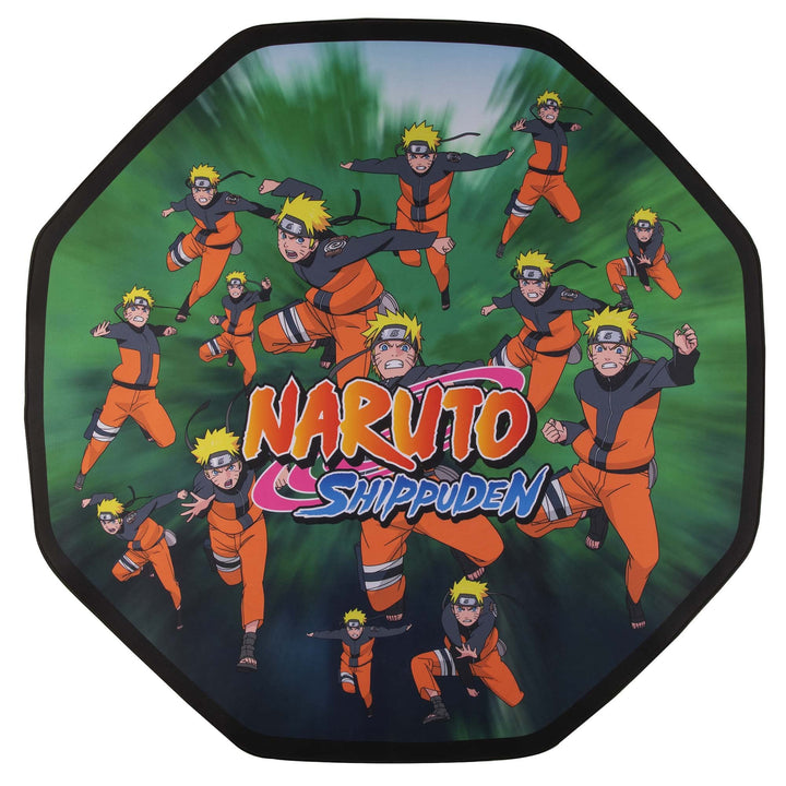 Konix Naruto Shippuden Gaming Bodenmatte 98 x 98 cm für Bürostuhl - Rutschfester Belag - Motiv Mehrf