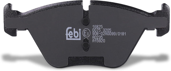 febi bilstein 16825 Bremsbelagsatz , 1 Stück