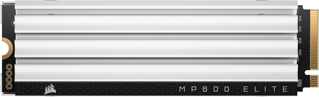 Corsair MP600 Elite 2TB M.2 PCIe Gen4 x4 NVMe SSD - Optimiert für PS5 - Inklusive Kühlkörper - M.2 2