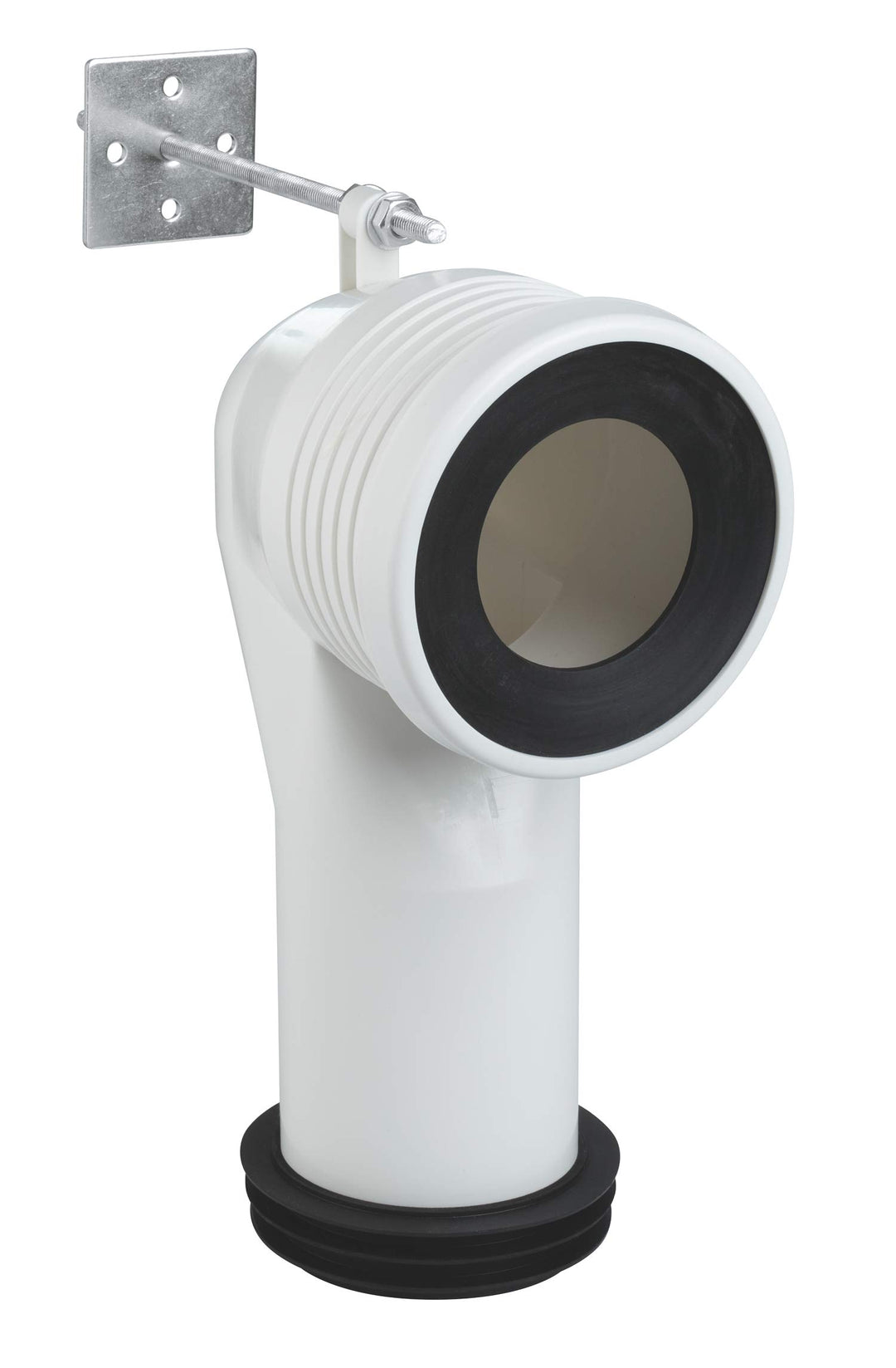 GROHE WC-Ablaufbogen (Länge einstellbar, 93,5 bis 137 mm, Herstellergarantie: 5 Jahre), 39457000