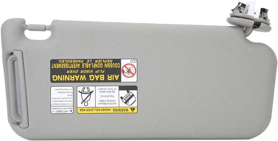 Sonnenblende, Linke Fahrerseite Sonnenblende 74320-42501-B2 für RAV4 2006-2009 (grau)