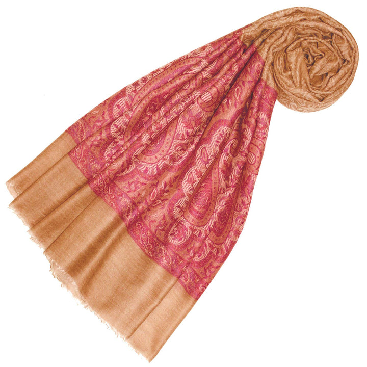 Lorenzo Cana Pashmina Damen Kaschmirschal 100% Kaschmir jacquard gewebter Paisleymuster Schal Schalt