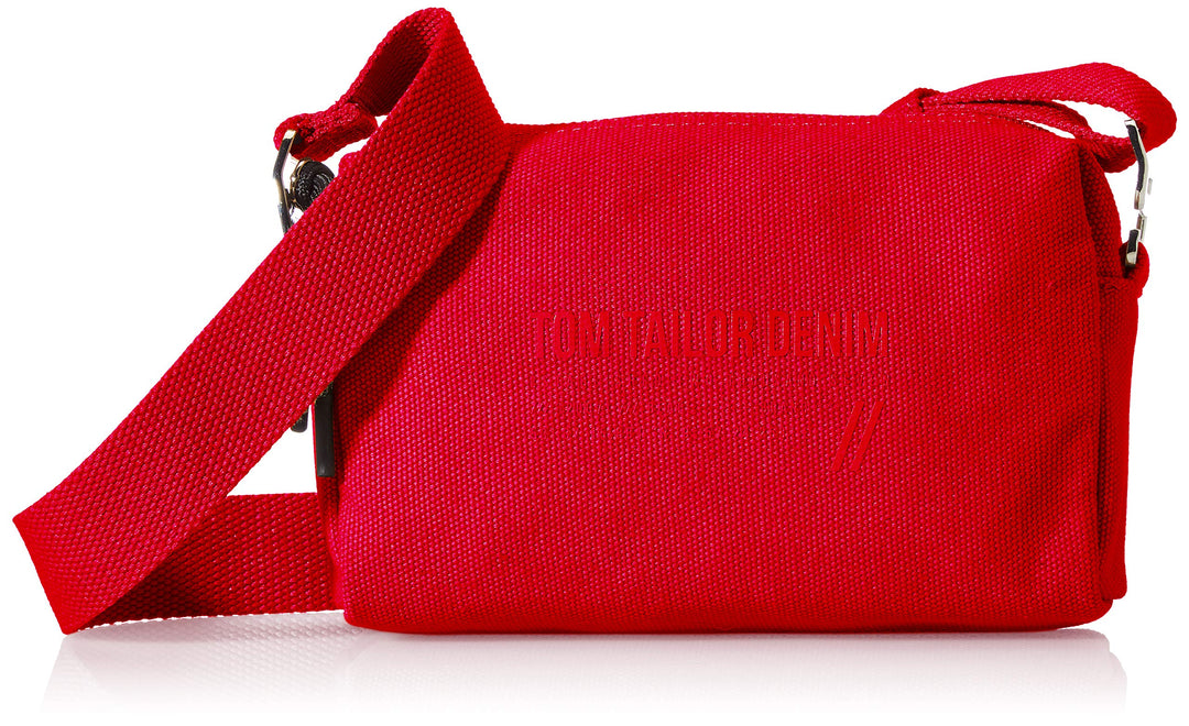 Denim TOM TAILOR bags LIA Damen Umhängetasche S, dark blue, 19x6x12 Fuchsia, Fuchsia
