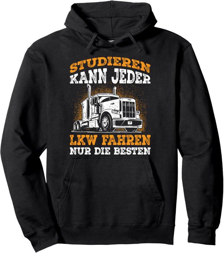 LKW Fahrer Geschenk Fernfahrer lustige Trucker Sprüche Pullover Hoodie