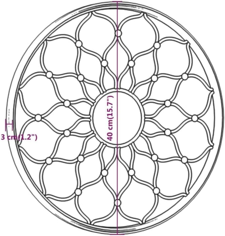 vidaXL Spiegel Wandspiegel Dekospiegel Hängespiegel Flurspiegel Fensterspiegel Wohnzimmer Deko Sand