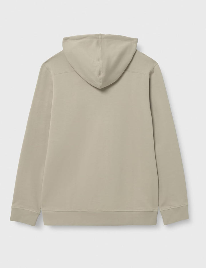 BOSS Herren Zetalky Kapuzenjacke aus Baumwoll-Terry mit Logo-Aufnäher XS Open Grey 070, XS Open Grey